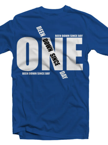 Been Down Since Day One Signature Tee (Blue)