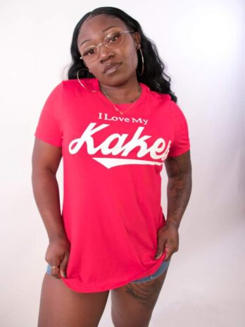 I Love My Kakes (RED & White)