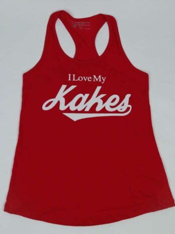 I Love My Kakes (Red & White Tank)