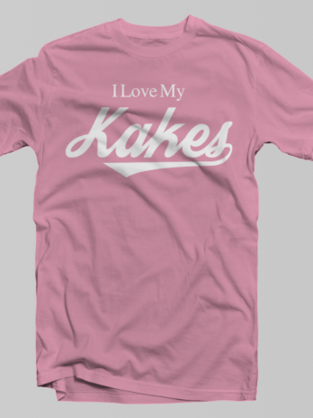 I Love My Kakes Pink