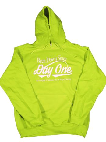 Been Down Hoodie Lime Green