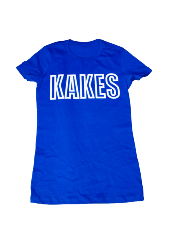 Kakes Outline Blue