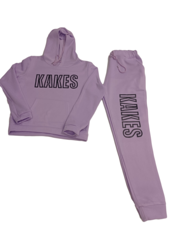 Purple and Black Kakes Jogger